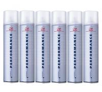Wella Performance Lacca Spray Capelli Fissaggio Forte Lunga Tenuta 6 X 500 ml