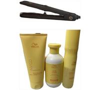 WELLA Piastra Retro' Coiffeur Straightener Ii( 3x9cm) Piu'Kit Mare Professional Con Borsa