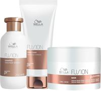 Wella Professionals Fusion Shampoo Professionale Capelli Danneggiati 250Ml + Bal