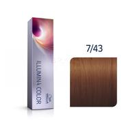 Wella Professionals Illumina Color 7/43 60 ml - Colorante per capelli