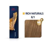 Wella Professionals Koleston Perfect Me+ Rich Naturals colore per capelli permanente professionale 8/1 60 ml