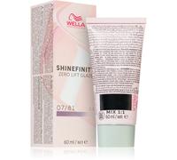 Wella Shinefinity Zero Lift Glaze 07/81 Biondo Cenere Perlato Medio 60 ml - Tinta per capelli