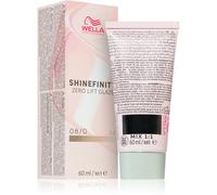 Wella Professionals Shinefinity Zero Lift Glaze tinta semipermanente per capelli colore 08/0 - Natural Latte 60 ml