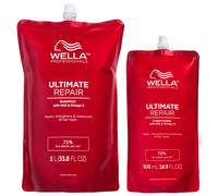 Wella Professionals Ultimate Repair Daily Kit Refill (Shampoo Refill 1000ml + Conditioner Refill 500ml)