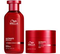 Wella Professionals Ultimate Repair Shampoo and Mask Bundle for Damaged Hair