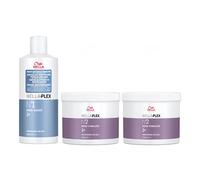 Wella Professionals WELLAPLEX Kit da salone (n. 1 Bond Maker 500 ml + n. 2 Bond Stabilizer 2 x 500 ml + dosatore + flacone con pompa)