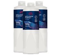 Wella Professionals Welloxon Set di 3 sviluppatori Perfect Creme 9 % - 30 Vol. 3 x 1 litro