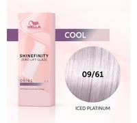 WELLA SHINEFINITY ICED PLATINUM 09/61 Biondo Violetto Cenere (60ml) Colore demi-