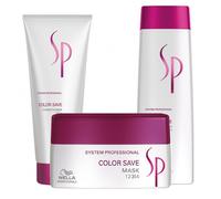 WELLA SYSTEM PROFESSIONAL Kit Color Save Shampoo 250ml + Balsamo 200ml + Mask 2
