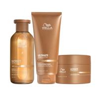 Wella Ultimate Smooth Shampoo 250ml Conditioner 200ml Mask 150ml