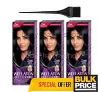 Wella Wellaton 2/0 Black Intense Professional Salon-Inspired Hair Color Confe...