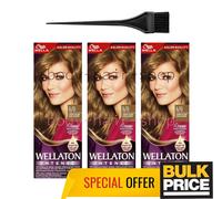 Wella Wellaton 6/0 Crema Colorante Capelli Biondo Scuro Stile Salone Professi...