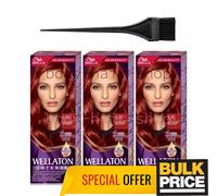 Wella Wellaton 6/45 Red Pasion Crema Colorante Capelli Professionale Stile Sa...