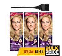 Wella Wellaton 9/1 Special Light Ash Blonde Confezione da 3 colori profession...