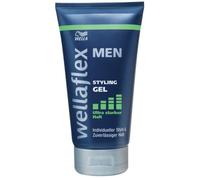 Wellaflex Men Styling Gel Ultra Strong Hold 150 ml, confezione da 3