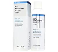 WELLAGE Real Hyaluronic Milk Peel Toner 300ml Tonico Idratante Tonico Idratante