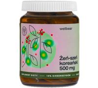 Wellbear Ginseng coreano 500 mg - 60 Capsule