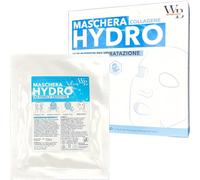 Wellbeauty® HydroLyo -Maschere al Collagene Marino Viso | Idratazione Intensa +37% | Tessuto Bio Lyocell Biodegradabile | Maschera Viso Collagene Instant Boost | Dermatologicamente Testata