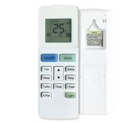 Wellclima Telecomando condizionatore YAW1F - Pronto all’uso, sostituisce solo modelli uguali di forma e codice- Per Gree, per Argo, per Viessmann, per Storm, per Montana, per Daitsu