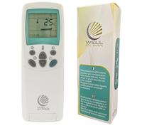 Wellclima Telecomando Universale per Climatizzatori LG, WEC-LG3, Compatibile con Tutti i Modelli, Simile ai Telecomandi Originali, Utilizzo Immediato, Funzioni Avanzate, Supporto Diretto