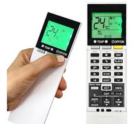 Wellclima Telecomando WEC-MI2 per condizionatore compatibile con Mitsubishi Electric universale per serie nuove MSZ-LN MSZ-AP MSZ-EF e altre, retroilluminato, funzioni avanzate, timer settimanale