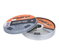 WELLCUT WCA1152-10 - Disco da taglio Extreme da 115 mm, confezione da 10", scatola in metallo per DGA452, DGA454, GA4530R (1), 115 x 1,2 x 22,23 mm