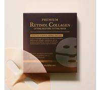 WellDerma - Premium Retinol Collagen Lifting Restore Fitting Mask Set, Bellezza