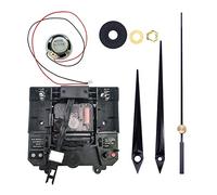 WELLDOER Meccanismo di movimento dell'orologio a pendolo al quarzo da parete con albero lungo Music Box Kit di riparazione per la riparazione di orologio Ago Pendolo Movimento Meccanismo di ricambio