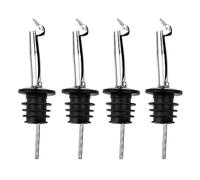 Wellehomi, versatore per Bottiglie, 4 Pezzi, beccuccio per Vino, liquore, Olio d'oliva, caffè, sciroppo, aceto, Tappo in Plastic
