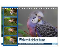 Wellensittichträume - Der neue Wellensittich-Naturkalender (Tischkalender 2026 DIN A5 quer), CALVENDO Monatskalender: Ein wahrer Blickfang: ... des Naturfotografen Björn Bergmann