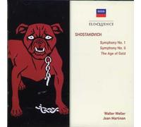 Weller/Martinon/Shostakovich - Shostakovich: Symphonies Nos. 1 & 9/the Age of Gold