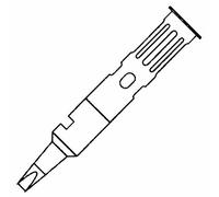 Weller T0051644499 60-01-02 Saldatura Punta Per Wp 60 - Scalpello Punta - 2.4mm