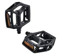 Wellgo B249 Pedali in alluminio 9/16" per MTB BMX piattaforma DH, nero, WE3103