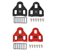 Wellgo RC5/RC6 Shoe Plates - Look Delta Compatible Cleats - Bla CYCLING AC NUOVO