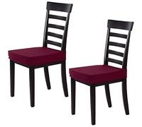WellHome 2 Coprisedia senza schienale antimacchia Alba Bordeaux