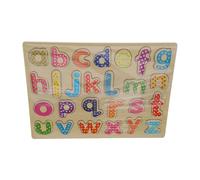 Wellhome Puzzle Dell´alfabeto In Legno 26 Pezzi