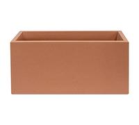 Wellhome Top garden RODRI Vaso in Polietilene a rotolo, colore terracotta, 60 x 20 x 20 cm