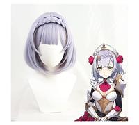 WELLHY Gioco Genshin Impact Venti Kaeya Noelle Kong Ying Parrucche Cosplay Una Parrucca Coser (Color : A) (Color : J)