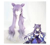 WELLHY Gioco Genshin Impact Venti Kaeya Noelle Kong Ying Parrucche Cosplay Una Parrucca Coser (Color : A) (Color : G)