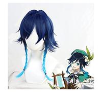 WELLHY Gioco Genshin Impact Venti Kaeya Noelle Kong Ying Parrucche Cosplay Una Parrucca Coser (Color : A) (Color : C)