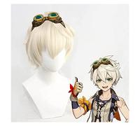 WELLHY Gioco Genshin Impact Venti Kaeya Noelle Kong Ying Parrucche Cosplay Una Parrucca Coser (Color : A) (Color : F)