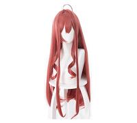 WELLHY Parrucca Cosplay Anime Gotoubun No Hanayome The Quintessential Quintuplets Itsuki Nakano Parrucche Cosplay Parrucca di Capelli Sintetici Resistente al Calore Lunga 80 cm for Coser