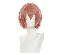 WELLHY Parrucca Cosplay Donna Parrucca for Costumi Cosplay Anime Parrucca Tokyo Revengers Parrucca Tachibana Hinata Parrucca Capelli Corti Bobo con Cappuccio Parrucca Gratuito for Halloween Feste Carn