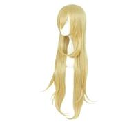 WELLHY Parrucca Cosplay Parrucca Cosplay Anime Angeli della Morte RachelGardner Ray Giallo Capelli Lunghi Comic-Con Natale Carnevale Festa di Halloween Vita Quotidiana Uomini e Donne Moda Parrucca for