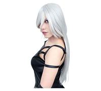 WELLHY Parrucca Cosplay Yorha No.2 Parrucca di Tipo A Parrucca Cosplay Nier:Automata A2 Costume Parrucche Costumi Capelli for Coser