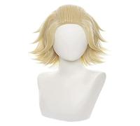 WELLHY Parrucca Mikey Manjiro Sano Tokyo Revengers Parrucca Cosplay Mikey Manjiro Sano con Cappuccio for Parrucca Parrucca Coser
