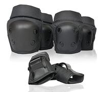 WeLLIFE Set Protezioni per Bambini Kit Ginocchiere Gomitiere e Polsi per Bambini da 3 ai 16 Anni con Varie Taglie Adatto per Pattini, Bici, Skateboard