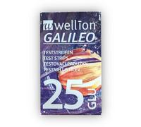 Wellion Galileo Strisce Test Glucosio Sangue 25 pezzi