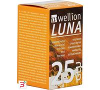 WELLION LUNA 25 STRIPS STRISCE PER MISURAZIONE GLICEMIA