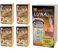 Wellion Luna Duo BIANCO + 100 STRISCE